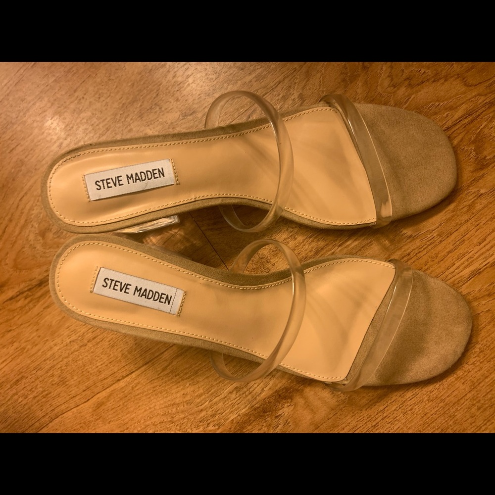 Steve Madden Issy clear sandal